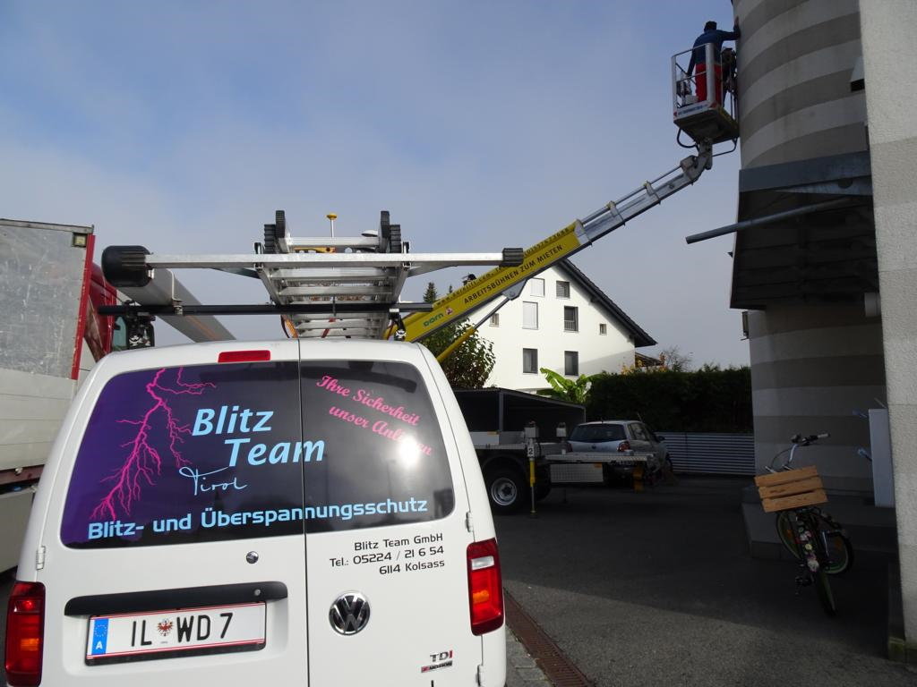 Arbeiten der Blitz Team GmbH